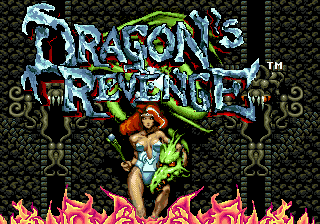 Dragon's Revenge (USA, Europe) Title Screen